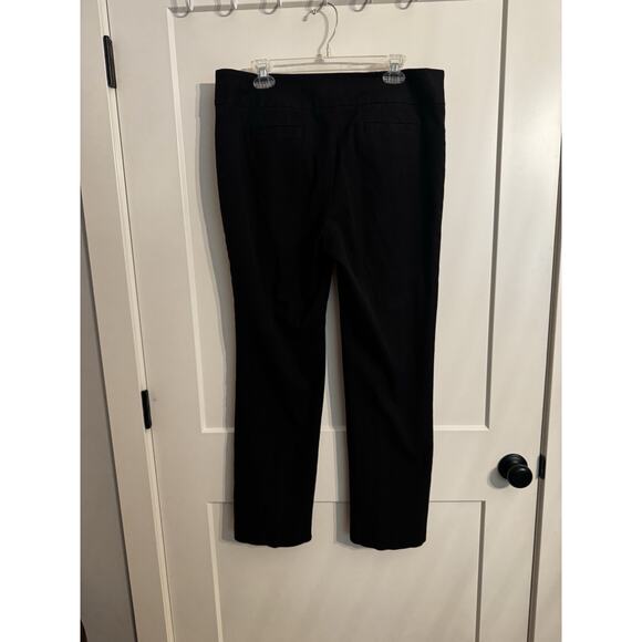 Chico's Size 2 Short Black Polyester/Rayon/Spandex Pants Capsule Office - Picture 6 of 8